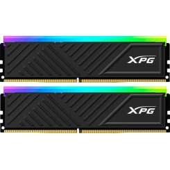 Фото ADATA DDR4 16GB (2x8GB) 3600Mhz XPG Spectrix D35G RGB Black (AX4U36008G18I-DTBKD35G)