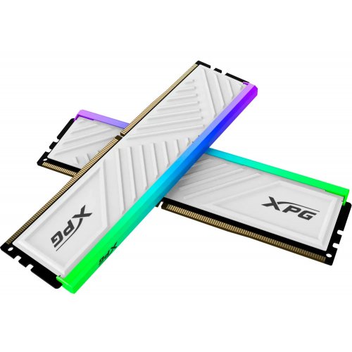 Фото ОЗП ADATA DDR4 32GB (2x16GB) 3600Mhz XPG Spectrix D35G RGB White (AX4U360016G18I-DTWHD35G)