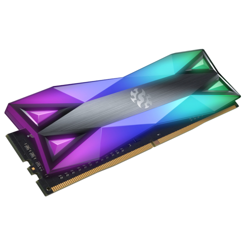 Фото ОЗУ ADATA DDR4 16GB (2x8GB) 3600Mhz XPG Spectrix D60G RGB Grey (AX4U36008G18I-DT60)
