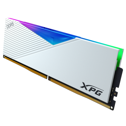 Photo RAM ADATA DDR5 32GB 6000Mhz XPG Lancer RGB White (AX5U6000C3032G-CLARWH)