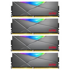ОЗУ ADATA DDR4 32GB (4x8GB) 3600Mhz XPG Spectrix D50 RGB Grey (AX4U36008G18I-QCTG50)