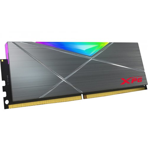 Фото ОЗП ADATA DDR4 32GB (4x8GB) 3600Mhz XPG Spectrix D50 RGB Grey (AX4U36008G18I-QCTG50)