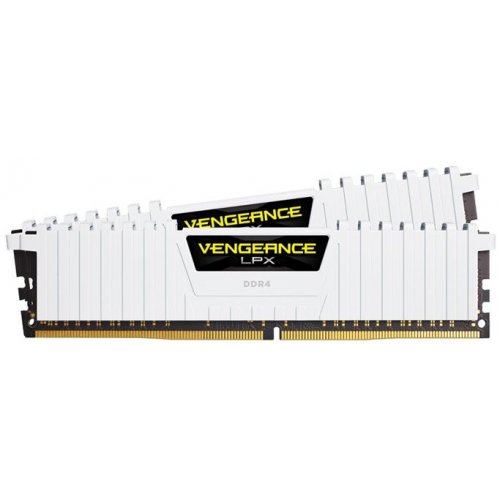 Photo RAM Corsair DDR4 16GB (2x8GB) 2666Mhz Vengeance LPX White (CMK16GX4M2A2666C16W)