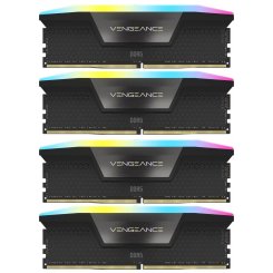 ОЗП Corsair DDR5 96GB (4x24GB) 6000Mhz Vengeance RGB Black (CMH96GX5M4B6000C30)