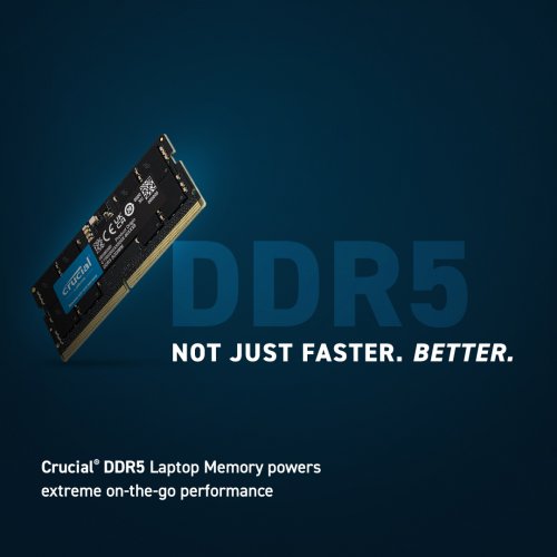 Продать ОЗУ Crucial SODIMM DDR5 32GB (2x16GB) 5600Mhz (CT2K16G56C46S5) по Trade-In интернет-магазине Телемарт - Киев, Днепр, Украина фото