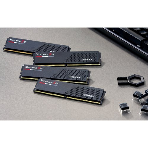 Photo RAM G.Skill DDR5 32GB (2x16GB) 6800Mhz Ripjaws S5 (F5-6800J3445G16GX2-RS5K)