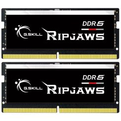 ОЗП G.Skill SODIMM DDR5 32GB (2x16GB) 5600Mhz Ripjaws (F5-5600S4645A16GX2-RS)