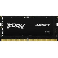 ОЗП Kingston SODIMM DDR5 16GB 6400Mhz FURY Impact Black (KF564S38IB-16)