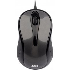 Мышка A4Tech N-360-1 USB Glossy Grey