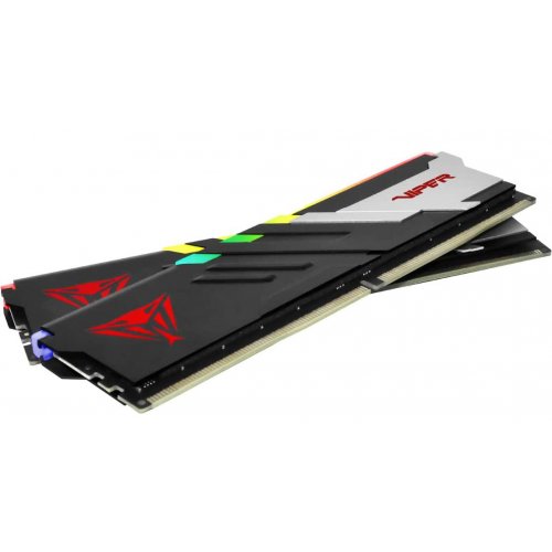 Photo RAM Patriot DDR5 32GB (2x16GB) 6000Mhz Viper Venom RGB (PVVR532G600C36K)
