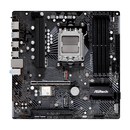 Photo Motherboard AsRock B650M PG Lightning WiFi (sAM5, AMD B650)