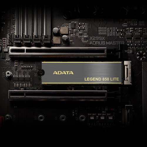 Photo SSD Drive ADATA Legend 850 Lite 3D NAND 500GB M.2 (2280 PCI-E) (ALEG-850L-500GCS)