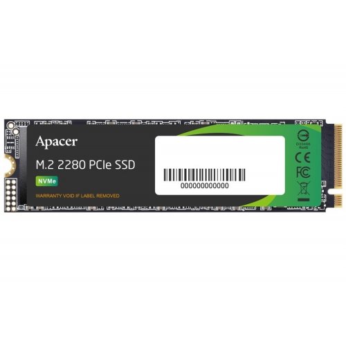 Photo SSD Drive Apacer AS2280Q4L 3D NAND TLC 512GB M.2 (2280 PCI-E) NVMe x4 (AP512GAS2280Q4L-1)