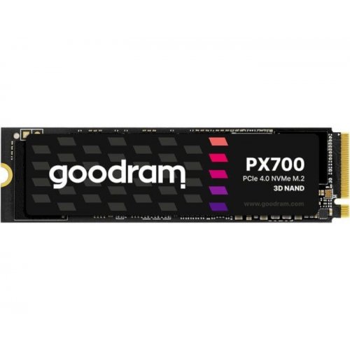 SSD-диск GoodRAM PX700 3D NAND 4TB M.2 (2280 PCI-E) NVMe x4 (SSDPR-PX700-04T-80) купити з перевіркою сумісності: огляд, характеристики, ціна у Києві, Львові, Вінниці, Хмельницькому, Івано-Франківську, Україні | інтернет-магазин TELEMART.UA фото