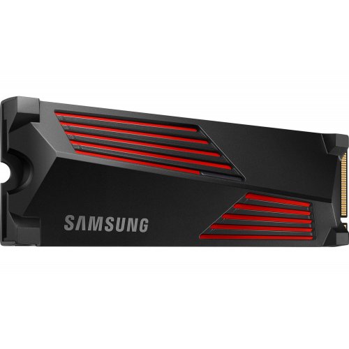 Photo SSD Drive Samsung 990 PRO with Heatsink V-NAND TLC 4TB M.2 (2280 PCI-E) NVMe 2.0 (MZ-V9P4T0CW)