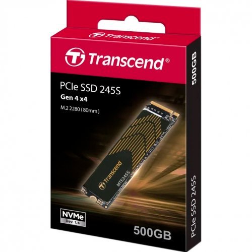 Photo SSD Drive Transcend 245S 3D NAND 500GB M.2 (2280 PCI-E) NVMe x4 (TS500GMTE245S)