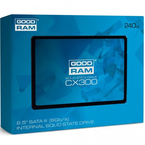 Продать SSD-диск GoodRAM CX300 240GB 2.5'' (SSDPR-CX300-240) по Trade-In интернет-магазине Телемарт - Киев, Днепр, Украина фото