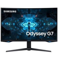 Уцінка монітор Samsung 27" Odyssey G7 C27G75TQSI (LC27G75TQSIXCI) Black (Биті пікселі, 3шт., 592938)