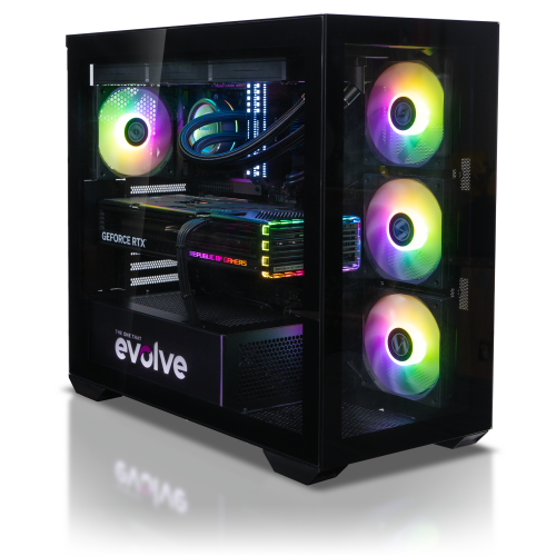 Купить Игровой ПК EVOLVE GamePart Platinum 2B (EVGP-G3BR780X3DN408S-D532S1TBkDk) Black/Dark - цена в Харькове, Киеве, Днепре, Одессе
в интернет-магазине Telemart фото