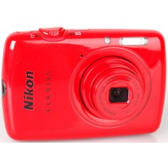 Цифровые фотоаппараты Nikon Coolpix S01 Red