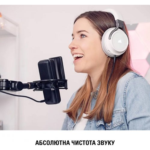 Поп-фильтр для микрофона Elgato Pop Filter for Wave Series (10MAD9901) Black купить в Украине: Киев, Днепр, Харьков, Одесса  | Низкая цена, отзывы, характеристики от TELEMART фото