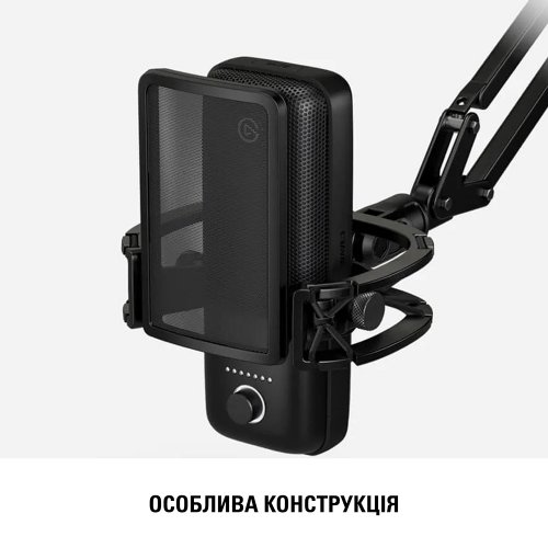 Поп-фильтр для микрофона Elgato Pop Filter for Wave Series (10MAD9901) Black купить в Украине: Киев, Днепр, Харьков, Одесса  | Низкая цена, отзывы, характеристики от TELEMART фото