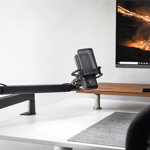 Поп-фильтр для микрофона Elgato Pop Filter for Wave Series (10MAD9901) Black купить в Украине: Киев, Днепр, Харьков, Одесса  | Низкая цена, отзывы, характеристики от TELEMART фото