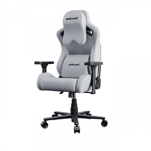 Ігрове крісло Anda Seat Kaiser Frontier XL (AD12YXL-17-G-F) Grey купити в Україні: Київ, Львів, Хмельницький, Тернопіль, Івано-Франківськ | Низька ціна, відгуки, характеристики від TELEMART фото