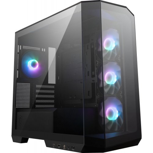 Корпус MSI MAG PANO M100R PZ без БЖ Black купити в Україні: Київ, Львів, Хмельницький, Тернопіль | Перевірка сумісності, низька ціна, відгуки, характеристики від TELEMART фото