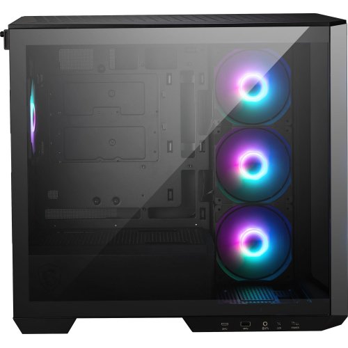 Корпус MSI MAG PANO M100R PZ без БЖ Black купити в Україні: Київ, Львів, Хмельницький, Тернопіль | Перевірка сумісності, низька ціна, відгуки, характеристики від TELEMART фото