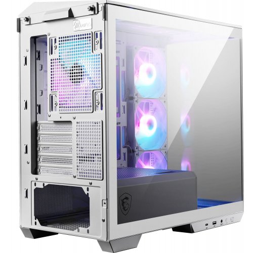 Корпус MSI MAG PANO M100R PZ без БЖ White купити в Україні: Київ, Львів, Хмельницький, Тернопіль | Перевірка сумісності, низька ціна, відгуки, характеристики від TELEMART фото