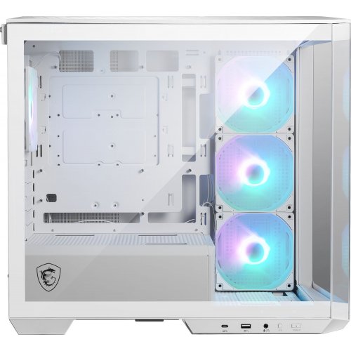 Корпус MSI MAG PANO M100R PZ без БЖ White купити в Україні: Київ, Львів, Хмельницький, Тернопіль | Перевірка сумісності, низька ціна, відгуки, характеристики від TELEMART фото