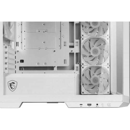 Корпус MSI MAG PANO M100R PZ без БЖ White купити в Україні: Київ, Львів, Хмельницький, Тернопіль | Перевірка сумісності, низька ціна, відгуки, характеристики від TELEMART фото