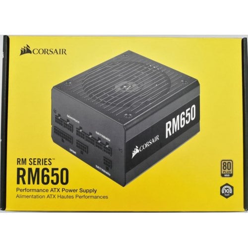 Продати Блок живлення Corsair RM650 650W (CP-9020194-EU) (Відновлено продавцем, 595268) за Trade-In у інтернет-магазині Телемарт - Київ, Дніпро, Україна фото