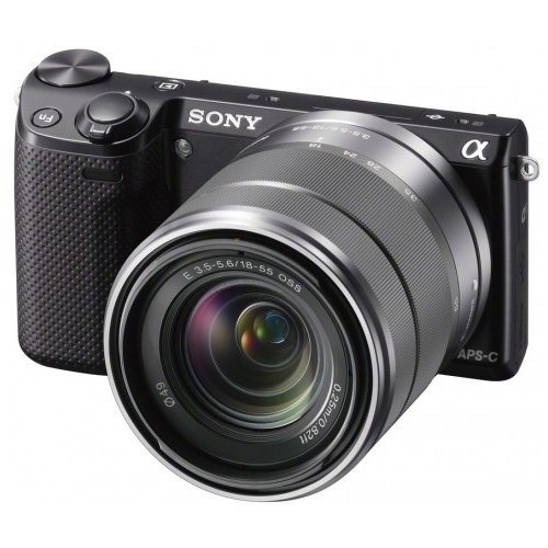 Купить Цифровые фотоаппараты Sony NEX-5RK 18-55 Kit Black - цена в Харькове, Киеве, Днепре, Одессе
в интернет-магазине Telemart фото