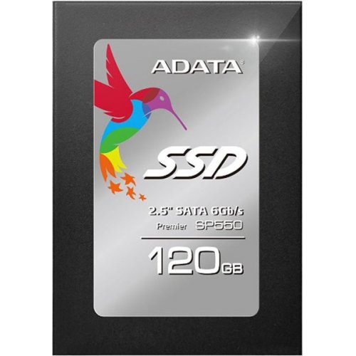 Продать SSD-диск ADATA Premier SP550 TLC 120GB 2.5'' (ASP550SS3-120GM-C) по Trade-In интернет-магазине Телемарт - Киев, Днепр, Украина фото