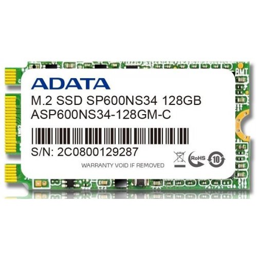 Продати SSD-диск ADATA Premier SP600 MLC 128GB M.2 (2242) (ASP600NS34-128GM-C) за Trade-In у інтернет-магазині Телемарт - Київ, Дніпро, Україна фото