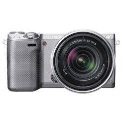 Цифровые фотоаппараты Sony NEX-5RK 18-55 Kit Silver