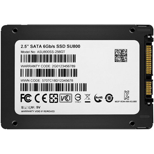 Фото SSD-диск ADATA Ultimate SU800 TLC 256GB 2.5'' (ASU800SS-256GT-C)