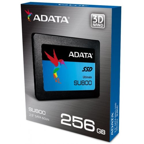Продати SSD-диск ADATA Ultimate SU800 TLC 256GB 2.5'' (ASU800SS-256GT-C) за Trade-In у інтернет-магазині Телемарт - Київ, Дніпро, Україна фото