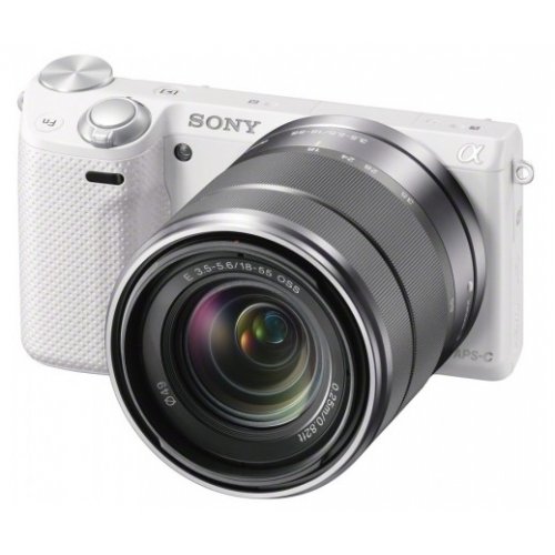 Купить Цифровые фотоаппараты Sony NEX-5RK 18-55 Kit White - цена в Харькове, Киеве, Днепре, Одессе
в интернет-магазине Telemart фото