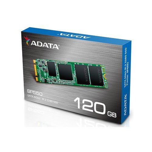 Продать SSD-диск ADATA Premier SP550 TLC 120GB M.2 (2280 SATA) (ASP550NS38-120GM-C) по Trade-In интернет-магазине Телемарт - Киев, Днепр, Украина фото