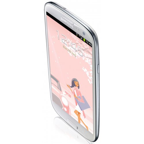 Купить Смартфон Samsung Galaxy S III I9300 Marble White La Fleur - цена в Харькове, Киеве, Днепре, Одессе
в интернет-магазине Telemart фото