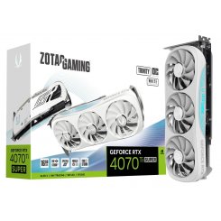 Відеокарта Zotac GeForce RTX 4070 Ti SUPER Gaming Trinity OC White 16384MB (ZT-D40730Q-10P)