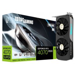 Видеокарта Zotac GeForce RTX 4070 SUPER Gaming Twin Edge OC 12288MB (ZT-D40720H-10M)