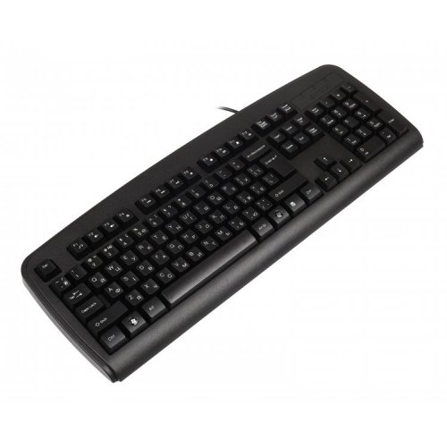 Клавіатура A4Tech KB-720 USB Black купити в Україні: Київ, Львів, Хмельницький, Тернопіль, Івано-Франківськ | Низька ціна, відгуки, характеристики від TELEMART фото