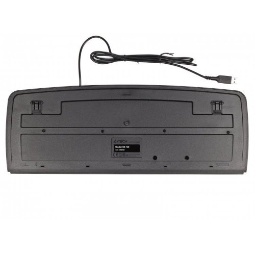 Клавіатура A4Tech KB-720 USB Black купити в Україні: Київ, Львів, Хмельницький, Тернопіль, Івано-Франківськ | Низька ціна, відгуки, характеристики від TELEMART фото