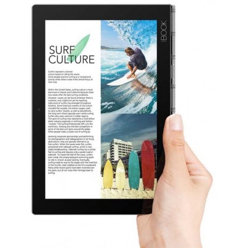 Планшет Lenovo Yoga Book YB1-X90F 64GB (ZA0V0068UA) Grey купити в Україні: Київ, Львів, Хмельницький, Тернопіль, Івано-Франківськ | Низька ціна, відгуки, характеристики від TELEMART фото