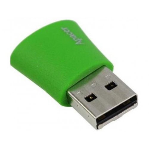 Купити Накопичувач Apacer AH153 16GB USB 3.0 Green (AP16GAH153G-1) - ціна в Києві, Львові, Вінниці, Хмельницькому, Франківську, Україні | інтернет-магазин TELEMART.UA фото