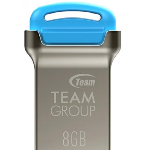 Купить Накопитель Team C161 8GB USB 2.0 Blue (TC1618GL01) - цена в Харькове, Киеве, Днепре, Одессе
в интернет-магазине Telemart фото